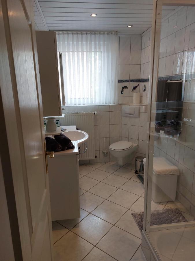 Ferienwohnung Leni Erstes Og Inkl Balkon Gartenblick Kostenfreier Parkplatz Stadtnah Aber Ruhig Gelegen Meppen Dış mekan fotoğraf
